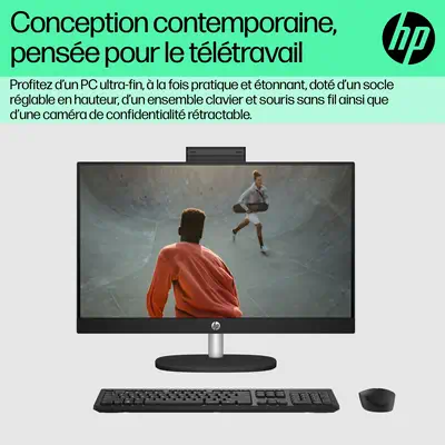 HP 24-cr0067nf AMD Ryzen¢ 5 7520U 60,5 cm (23.8