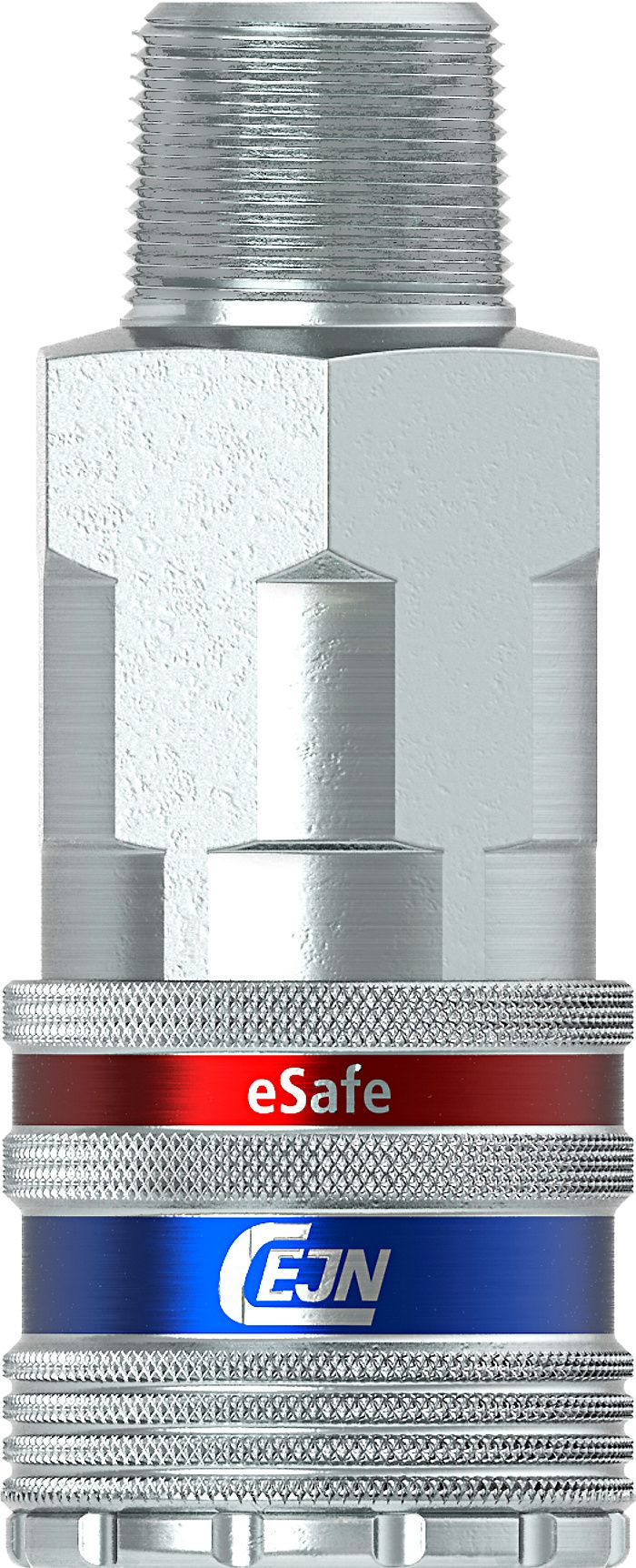 Séries 430 eSafe - DN 8.2 - Coupleur CEJN en acier zingué/laiton - conforme ISO 6150 B_3