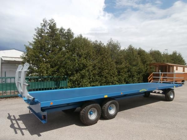 Plateau fourrager 6 roues - Robust 2000 - longueur 10 m - châssis renforcé - PTAC 14 270 kg_3