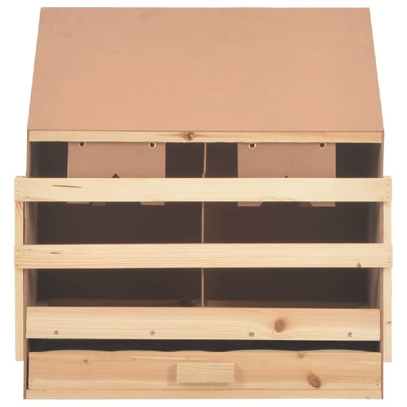 Vidaxl pondoir 2 compartiments 63x40x65 cm bois de pin massif 170651_3