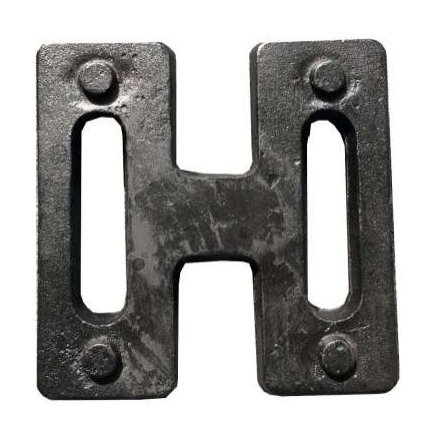 Masse en acier empilable pour juxtaposition de 2 stands - Lestage 15kg - REF2200015_3