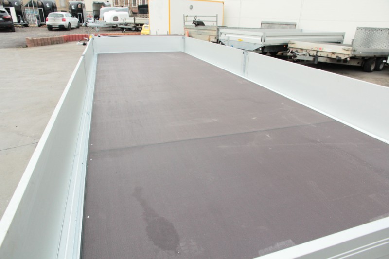 Remorque plateau - Humbaur HT 306221 GR - 2 essieux, roues dessous, ridelles alu, 3000 kg PTAC_3