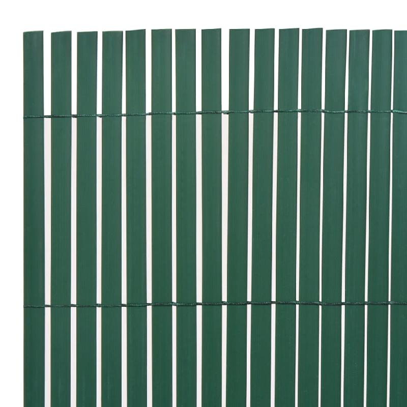 Vidaxl clôture de jardin double face 110x500 cm vert 317162_3