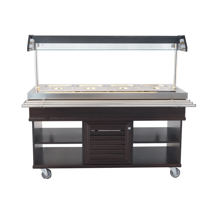 Buffet réfrigerée gn 4/1 l1500mm 7078.0010 COMBISTEEL_3