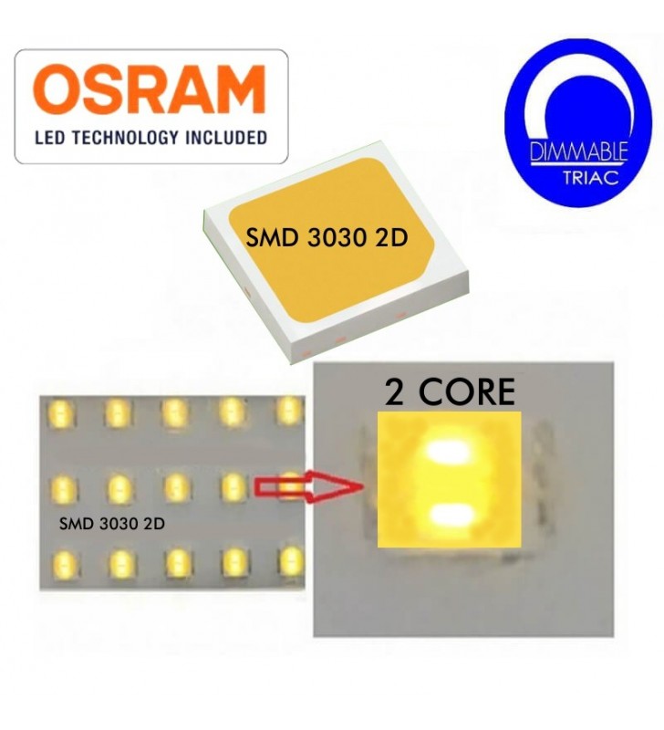 Cloche LED PRO 150W - Noire - Chip OSRAM SMD 3030 2D - Référence HB150PRO - Haute efficacité et longue durée de vie_3