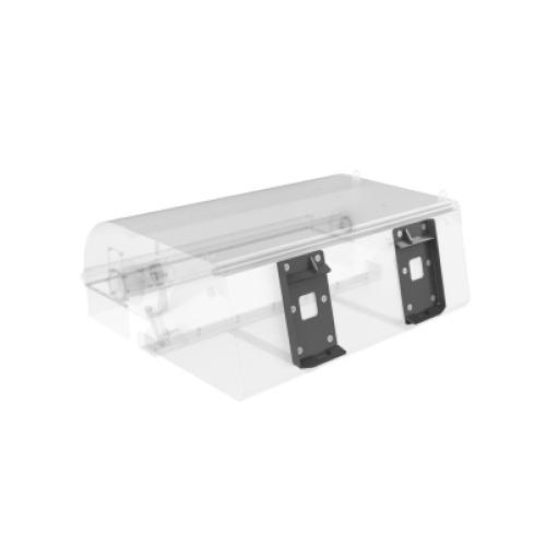 Balayeuse pour pelle SE - Polypropylène et acier - Moteur hydraulique robuste_3