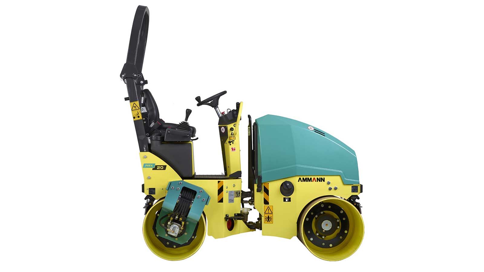 Compacteur tandem à faible coût de possession et maintenance réduite