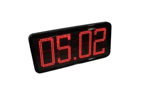 Horloge numérique à LED rouge, étanche IP66 avec ajustement automatique de la luminosité - Huchez - RA20 LPOE_3