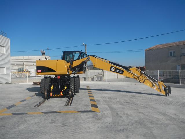 Pelleteuses - Pelles 19.3t - UNAC 20TRR - Motorisation hydrostatique et systèmes sophistiqués_3