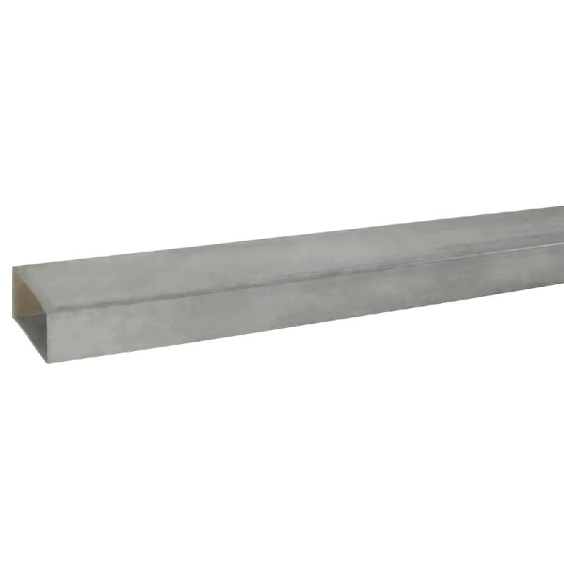 Vidaxl poteaux de clôture de jardin 10 pcs argenté 220 cm acier 3196172_3