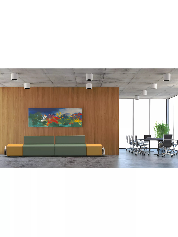 Pouf 1 place jaune safran_3