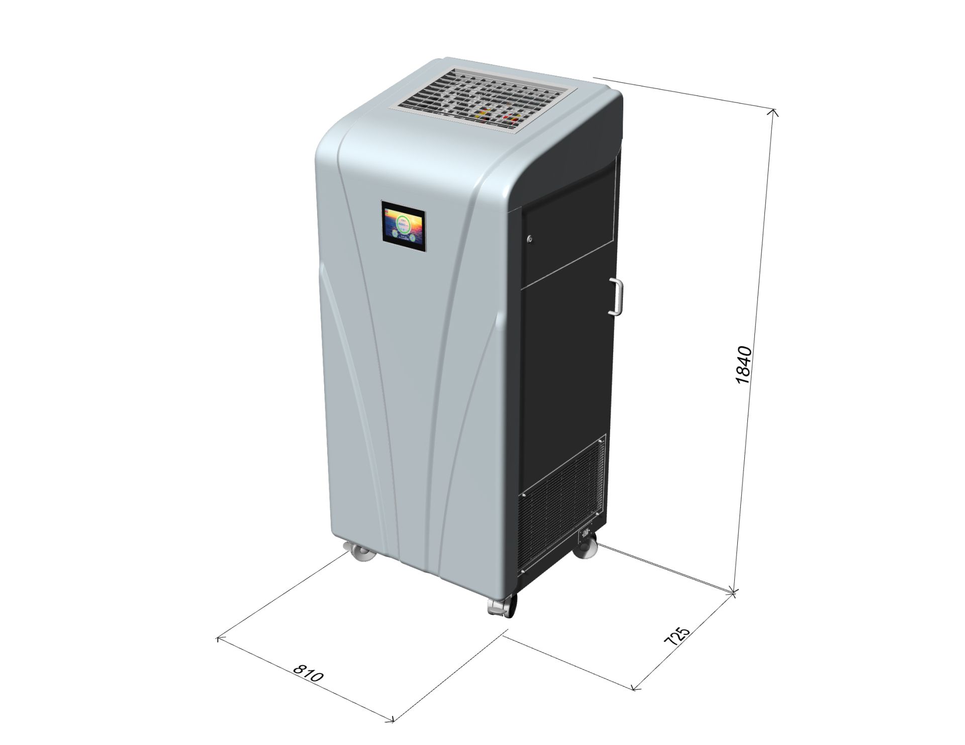 Purificateur d'air DOPAIR® 3000 - 3.000 m3/h pour zones à risques en milieu hospitalier_3