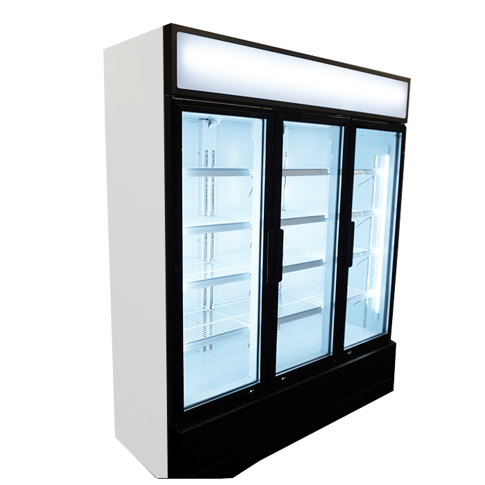 Réfrigérateur 3 portes en verre fcu-1200 l1600 7455.2110 COMBISTEEL_3