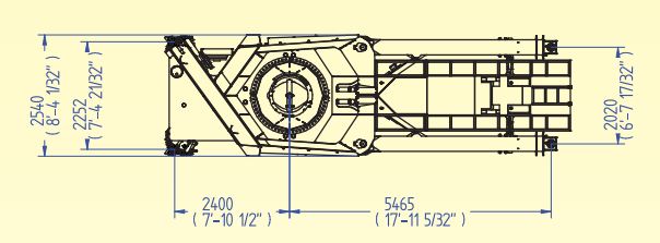 Grue auxiliaire Cormach Série 240000AX E ASC PLUS - E2 - Pression 320 bar_3
