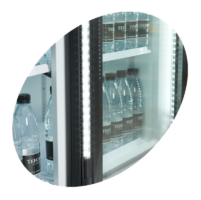 Réfrigérateur vitré FS1600H - 3 portes TEFCOLD_3