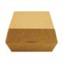 Grande boîte hamburger kraft brun - 14,5 cm - résistante aux graisses et chocs - conditionnée par 400_3