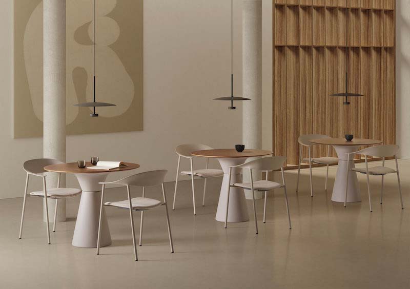 Table  de collectivité élégante et pratique pour un confort optimum à vos usagers_3