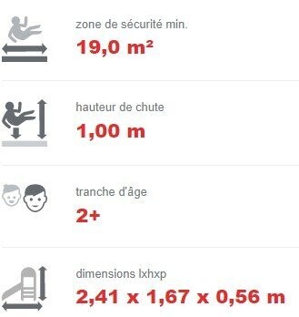 Toboggan Pingouin en acier inoxydable et PEHD - Aire de jeux conforme EN1176 - Référence BT18053_3