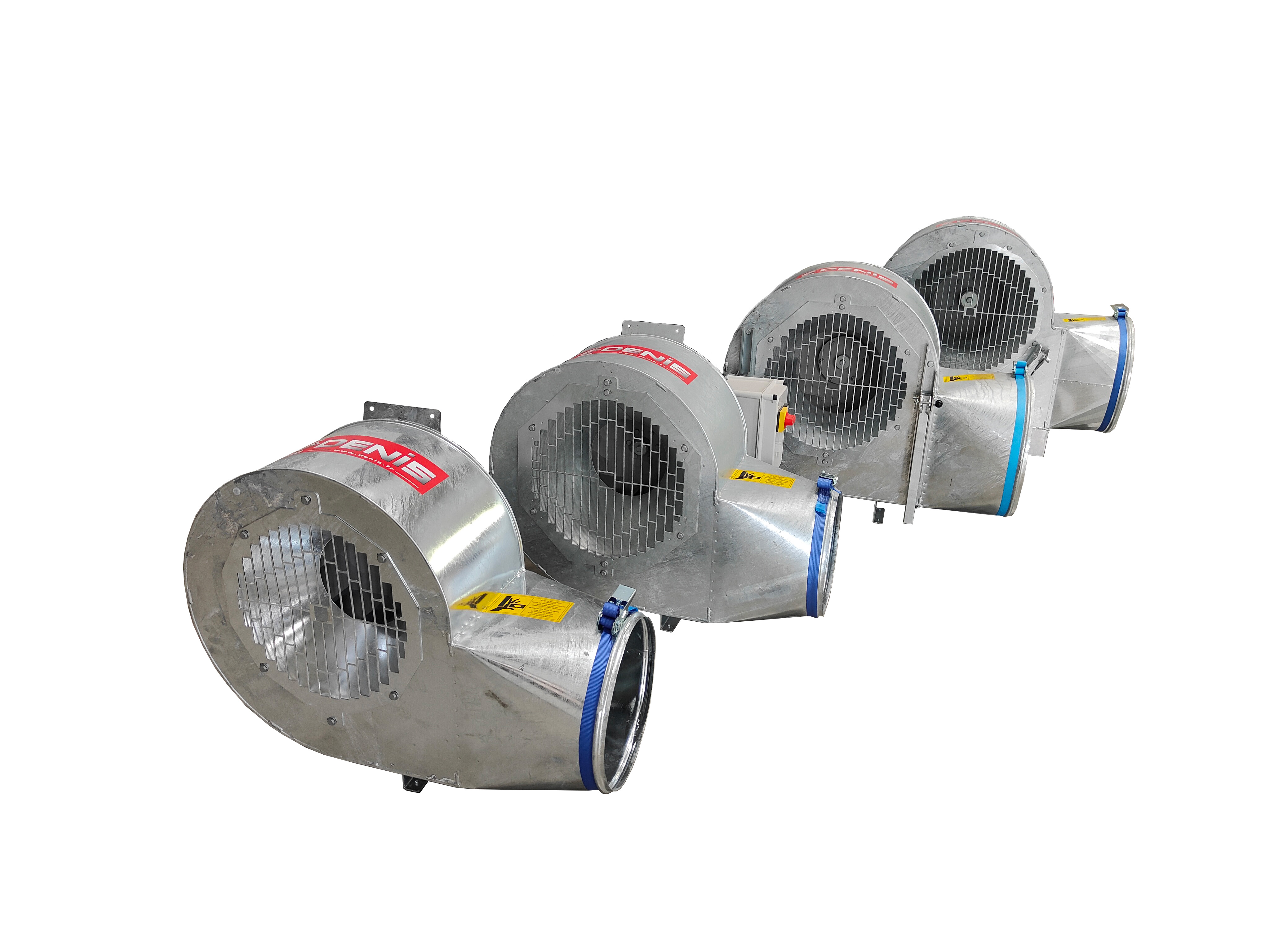 Ventilateur mobile robuste pour gestion des récoltes céréalières