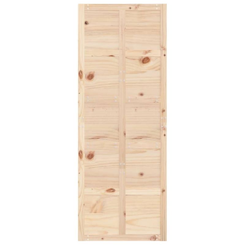 Vidaxl porte de grange 80x1,8x214 cm bois massif de pin 824628_3