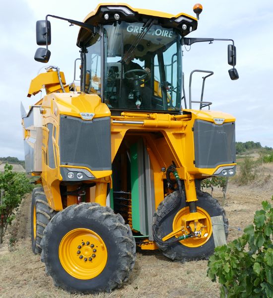 Système de récolte à 14 secoueurs ARC2 rapide et performant sur la GL8.4