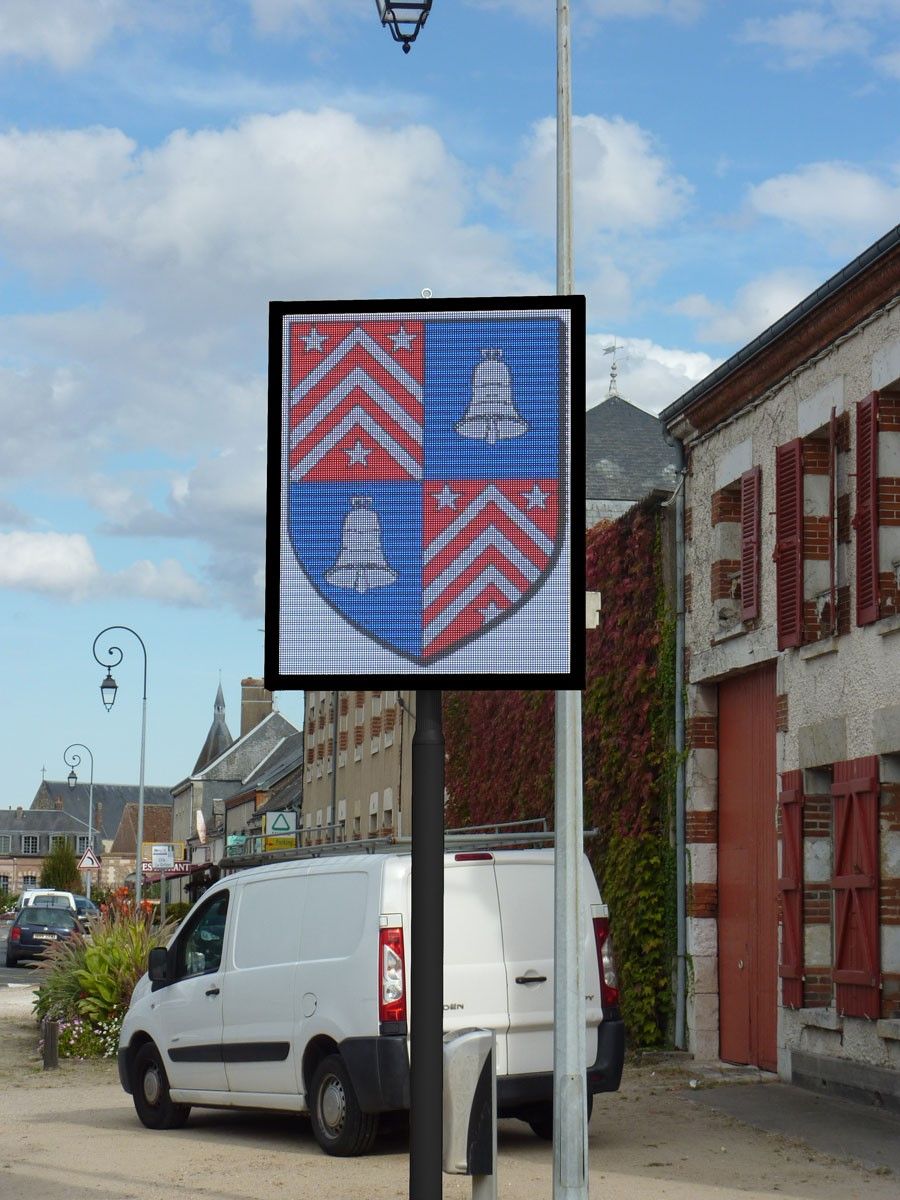 Panneau lumineux - affichage LED - usage externe - programmation personnalisée_3