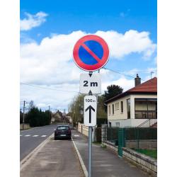 Panonceau de signalisation M8abis - prescriptions stationnement et arrêt_3