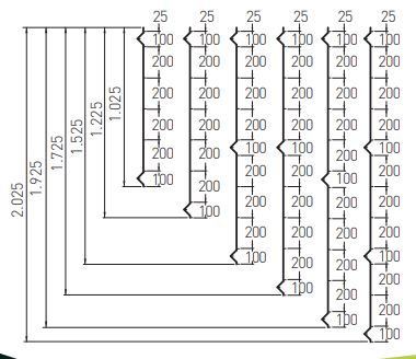 Clôture grillagée Hercules Medium - MRT - plastifiée - hauteur de 1025 à 2025 mm_3