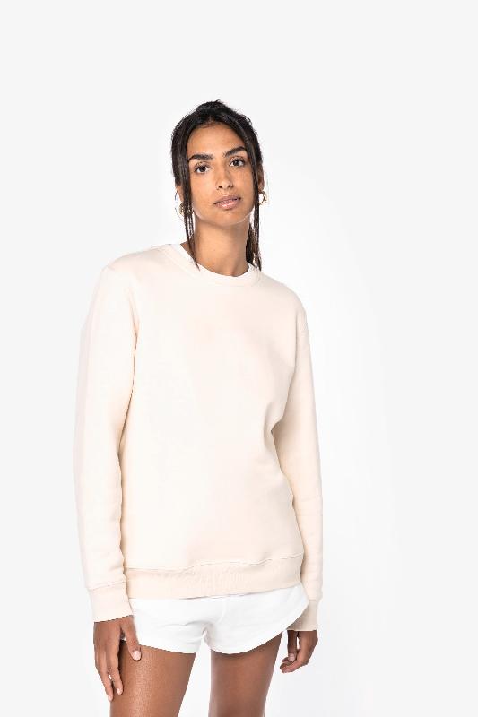 Sweat-shirt écoresponsable à col rond unisexe - Native Spirit - Réf: NS400 - 85% coton biologique, 15% polyester recyclé_3