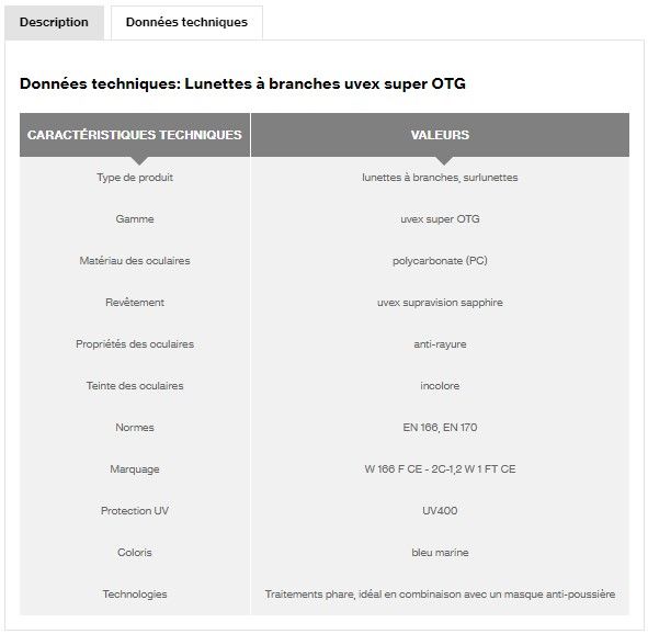 9169065 - Surlunette de protection uvex heckel - Teinte des oculaires incolore - Résistance chimique et rayures_3
