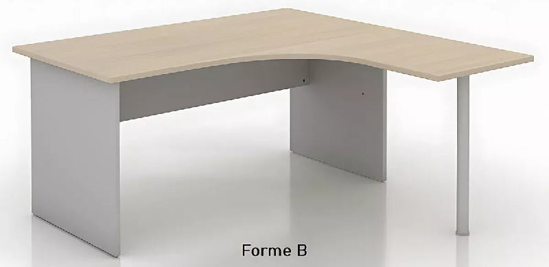 Bureau d'angle compact pied panneau avec retour So Vigo_3