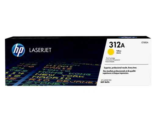 Cartouche HP 312A toner Jaune LaserJet_3