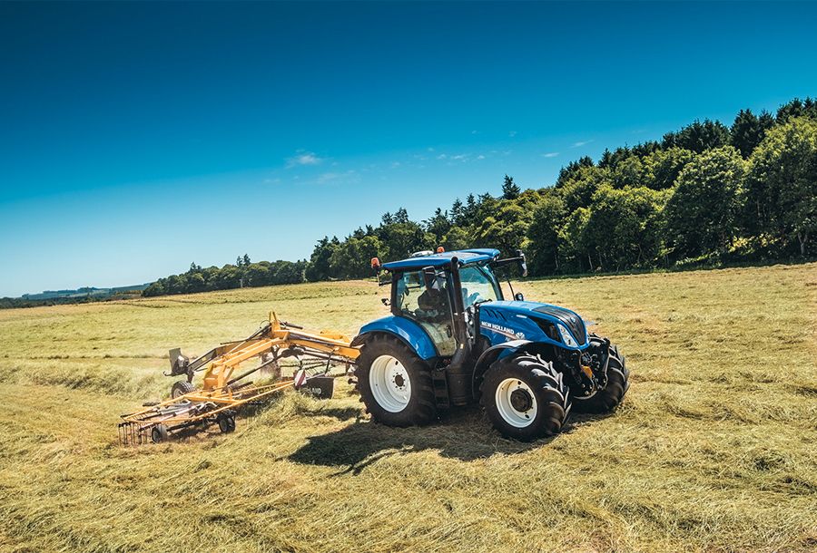 Prorotor C600M - Andaineur double rotor à dépose centrale New Holland - Largeur de travail 6,00 m_3