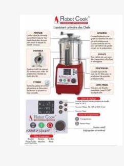 Robot Coupe - Robot Cook 43000R - Robot chauffant professionnel 1800W - Cuve inox 3,7L - Température jusqu'à 140°C_3