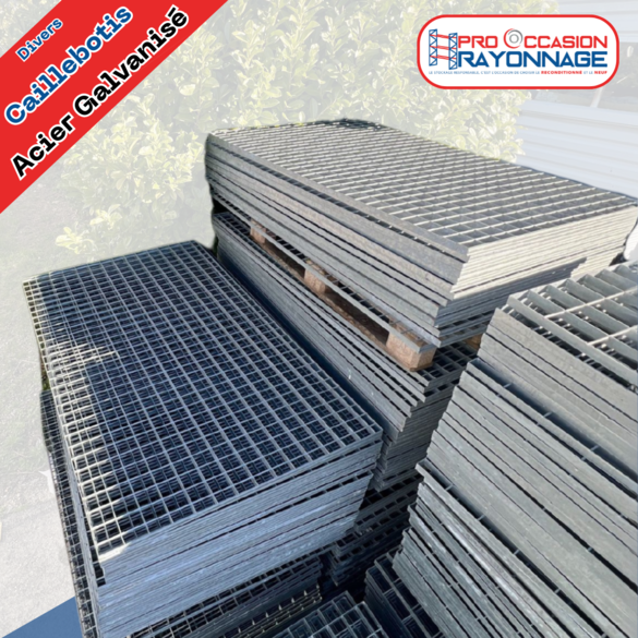 Caillebotis en acier galvanisé 1000mmx800mm - [Maille Configurable]_3