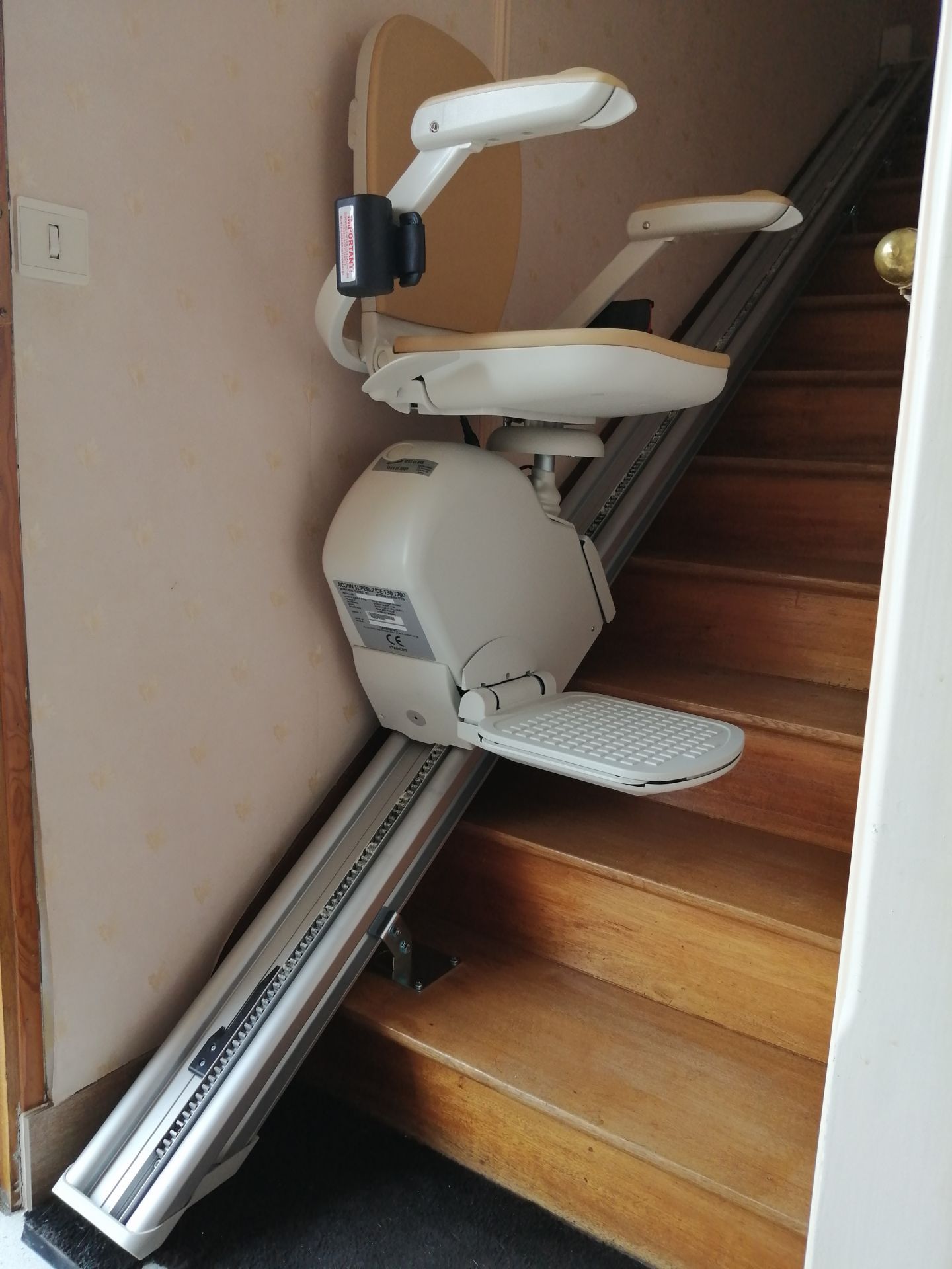 Fauteuil monte escalier a130 droit interieur Prix