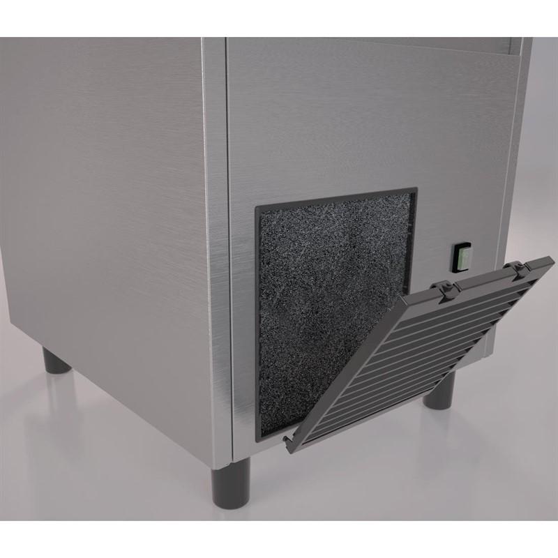 Machine à glaçons pleins cubiques Série U 47 kg/24h - stockage 28 kg | Polar - UA028_3