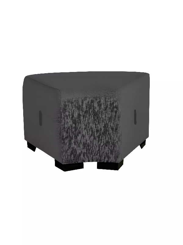 Pouf angulaire 1 place gris anthracite_3