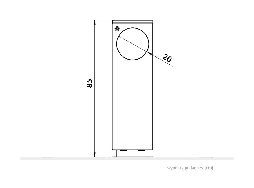 Poubelle urbaine Norvik 03.067 - Zano - 45L - inox brossé, résistante et design_3