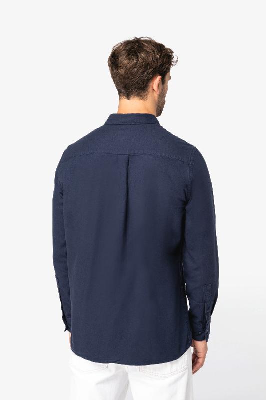 Chemise écoresponsable en flanelle homme - 100% coton biologique - Réf: NS520_3