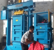 Svbt2-l2-400  - presse à balles de double box pour textile - sinoballer_3