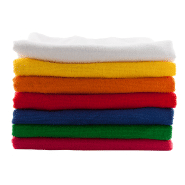 Serviette de sport en microfibre - avec pochette - 185 gr/m² - couleur blanche_3