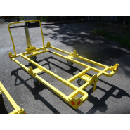 Remorque industrielle avec base roulante - Capacité 1T - MILOCO 3413_3