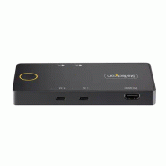 StarTech.Com C2-H46-UC2-PD-KVM commutateur écran, clavier et souris Noir_3