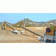 Concasseur à mâchoire granite série JC 760×1100 - de 150 à 350 tph - pour concassage primaire et fin_3