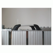 Plateforme pliante amovible en aluminium MEDLIS - 100x100cm - Surface antidérapante - Capacité 300 kg_3