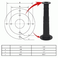 Vidaxl support pour pompe à eau manuelle de jardin fonte 43868_3