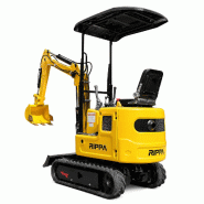 Mini-pelle compacte RIPPA R319 moteur KOOP 192F_3