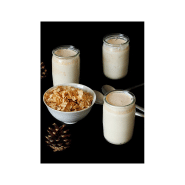 Lot de 24 pots de yaourt en verre lisse - 180 ml (150 grammes) - Capsules non incluses - Fabriqués en France_3