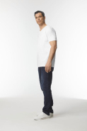 T-shirt homme col V Softstyle - 100% coton ring spun pré-rétréci - Réf: GI64V00_3